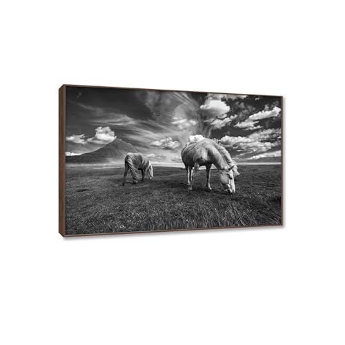 Peintures sur toile chevaux pour une ambiance sereine et artistique