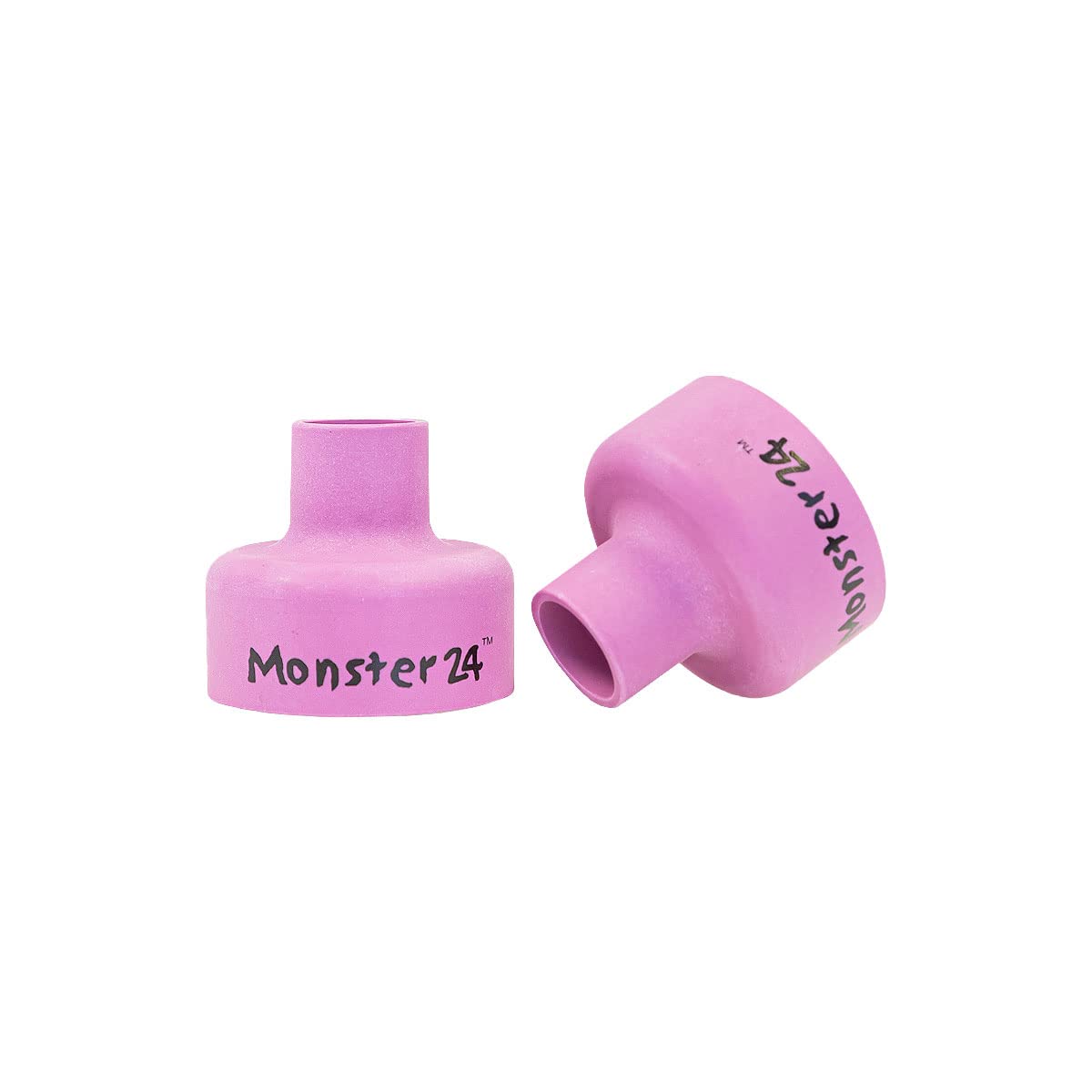 Monster #24 - Boquilla de gas de cerámica para soplete de soldadura, orificio de 1.5 pulgadas x 1 pulgada de largo, paquete de 2