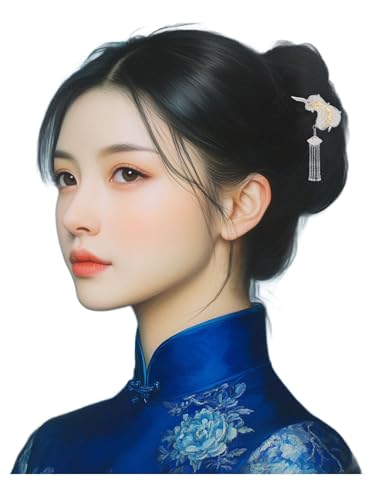 Pince à cheveux HangErFeng 840 argentée style feuille de bananier luxe