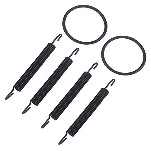 RuleaxAsi Silenciador de tubo de escapamento de motocicleta Gaxetas de escapamento de mola O-ring Ki