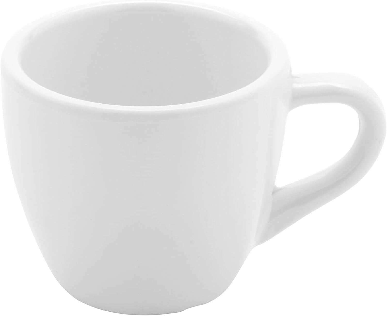 G.E.T. C-1004-W-EC Melamine Espresso Cup, 3 Ounce, White (Set of 4)