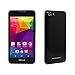 BLU Advance 5.0 , BLU Dash M Case, BNY-WIRELESS (TM) Transparent TPU Rubber Gel Thin Case Cover For BLU Advance 5.0 , Dash M-BLACK