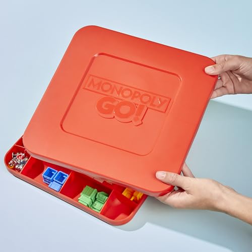 Monopoly GO! Board Game | Inspired by The Popular Mobile Board Game | Ages 8+ | 2-4 Players | 15 Mins. | Family Games | Travel Games for Kids and Adults - image 8