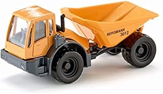 siku 1486, Bergmann Dumper, Metal/Plastic, Yellow, Tilting trough