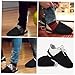 BESPORTBLE Bowling Shoe Covers Elastic Straps Women and Men Shoe Sliders for Smooth Gliding