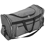 HOMSFOU Bolsa de Viaje Grande y Ligera para Hombre y Mujer, Bolsa Deportiva de Gran Capacidad, Resistente al Agua, Bolso de Mano para Viajes Cortos, Gimnasio y Senderismo