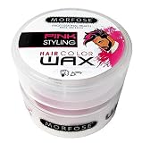 1 cera para el cabello Morfose Color rosa, 100 ml.