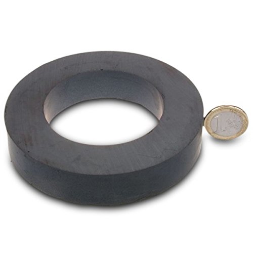 Anneau magnétique ø 100 x 60 x 20 mm y35 ferrite-garde 16 kg