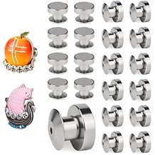 50PCS Magnetic Pin Backs for Enamel Pins Convert Enamel pin to Refrigerator Magnets Conversion Tool for Refrigerator for Home Office Whiteboard Fridge Decor and Gifts Enamel Pins Not Included