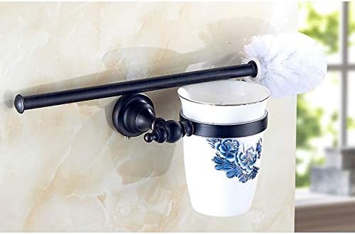 JSEIAJB Toilet Brush and Holder, 304 Stainless Steel with Long Handle, Bowl Cleaner for Bathroom(Surface Holder) image 4