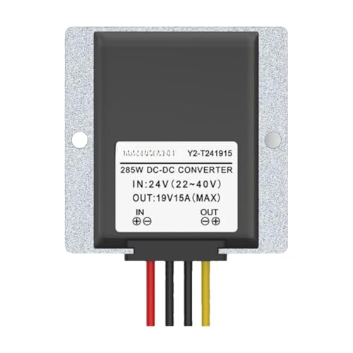 Convertisseur 24V 19V 15A alimentation PC et écran pour camion