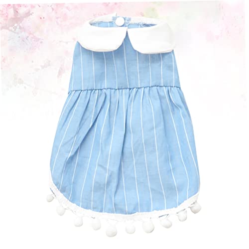 Yardwe 2 Unidades roupas de saia de estimação coleira para cachorros colera de cachorros roupas de c