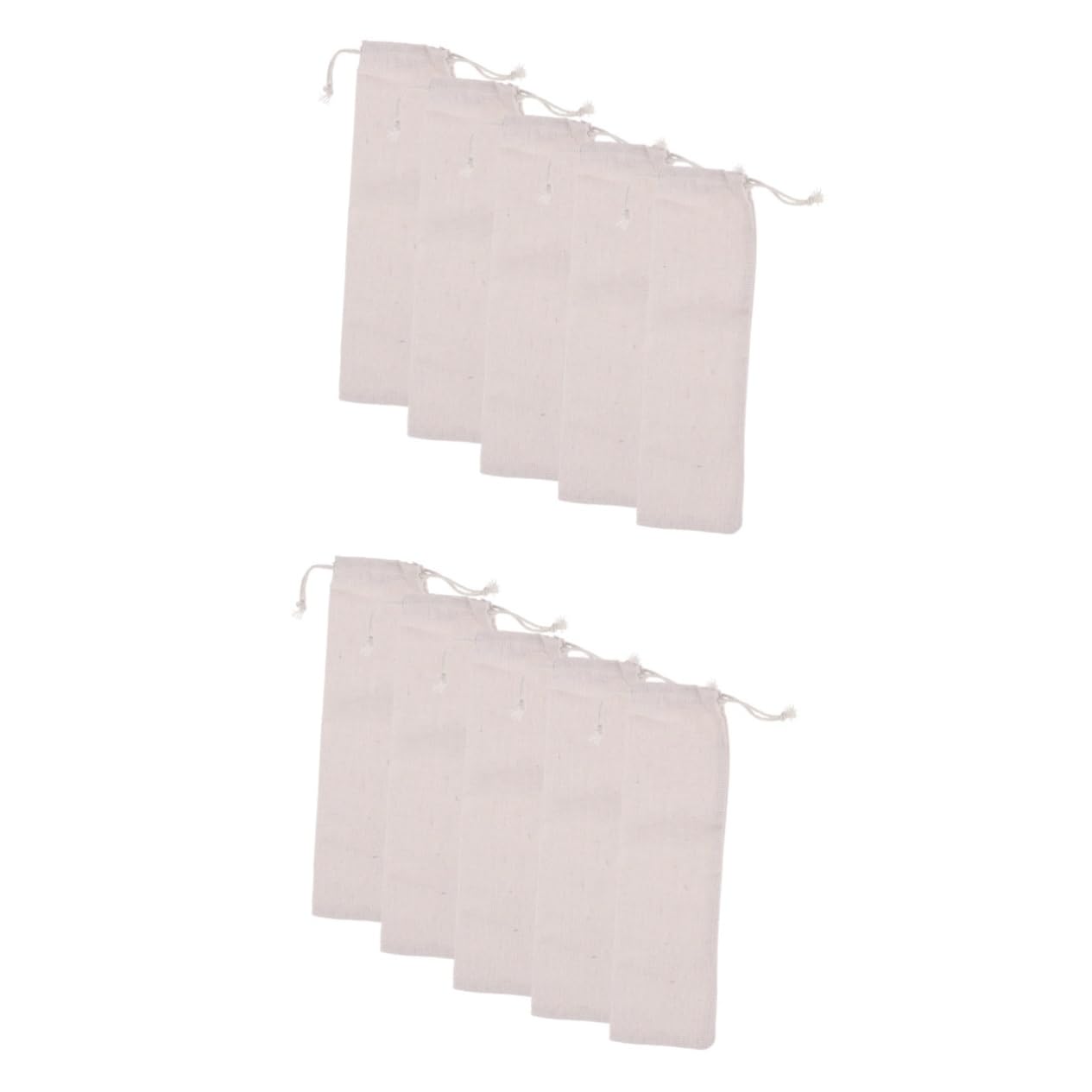 CIYODO 10 Pcs Stainless Steel Straw Bag Straw Pouch Cutlery Storage Bag Beam Mouth Straws Silverware Travel Case Burlap Bag Semi Circle Bath Mat Black Travel Straw Holder Straws Bag