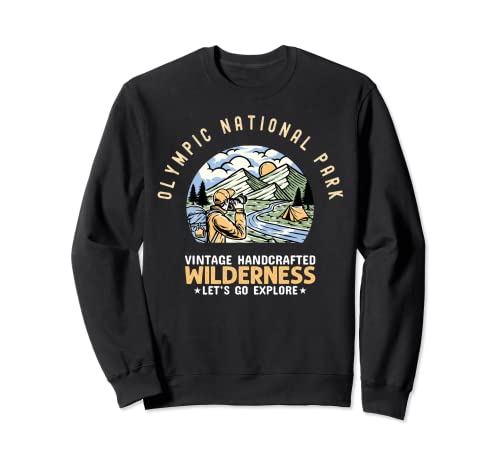 Olympic National Park Camping Sweatshirt