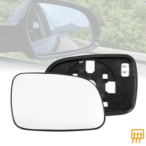 Miroir de rétroviseur dégivrant avec plaque de fixation Grand Cherokee - 6