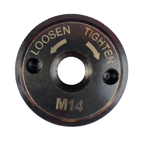 tiyiyok Ecrou de Serrage Rapide M14 Meuleuse, D'angle pour Travaux de Meulage avec Extraction, pour Meuleuse 115 e 125 mm de Toutes Marques
