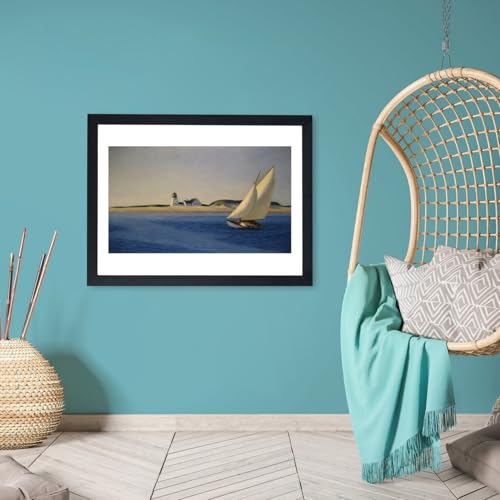 Edward Hopper poster encadré The Long Leg grand format impression premium