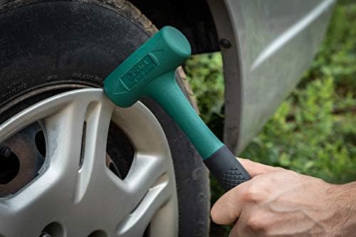 SATA ST92901SC 260mm Dead Blow Hammer with 35mm/400g Head, with a Soft Impact-Absorbing Rubber Head