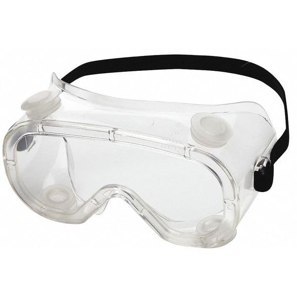 MOLLIFII Impact Resistant Safety Goggles, Clear Anti-Fog Lens, Mfr: S81210-A