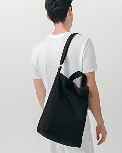 Baggu Duck Bag Canvas Tote, Essential Everyday Tote, Spacious And Roomy, Black #TOP3