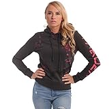 Grafikprint sowie Yakuza-Logoetikett an der Seitennaht und ein Logoaufnäher auf der Rückseite