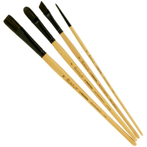 Pinceaux Pab Catalyst Polytip 6401 Hyatt's pour peindre en atelier des textures et reliefs