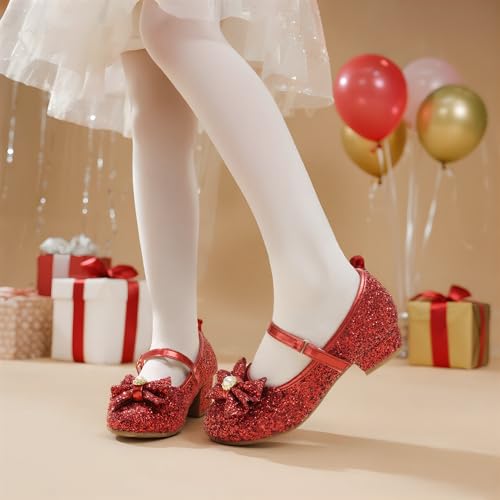 Image of DREAM PAIRS Girls Dress Shoes Toddler Princess Heels