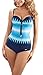 Produktbild aQuarilla Damen Badeanzug AQ61 (Marineblau/Blau, 46)