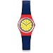 Swatch Originals Bambino Yellow Dial Silicone Strap Ladies Watch LR131