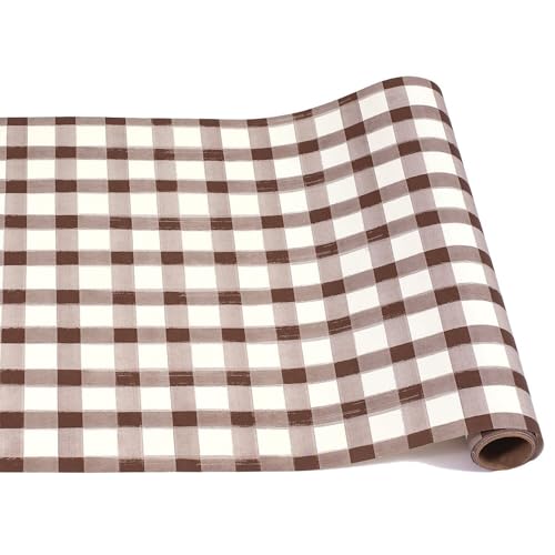 Checkered Paper Table Runner