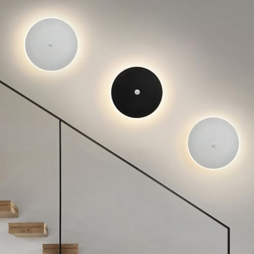 Lámpara de pared con sensor para evitar caídas en escaleras oscuras de interior 6