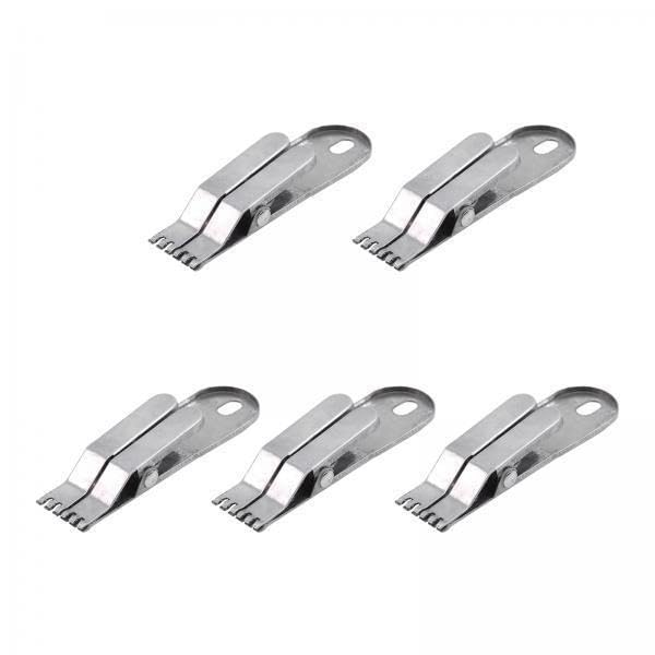 UJEAVETTE 3x5x Fishing Earthworm Live Maggots Clip Stainless Steel Fishing Tools Other Terminal Tackle-picture-14