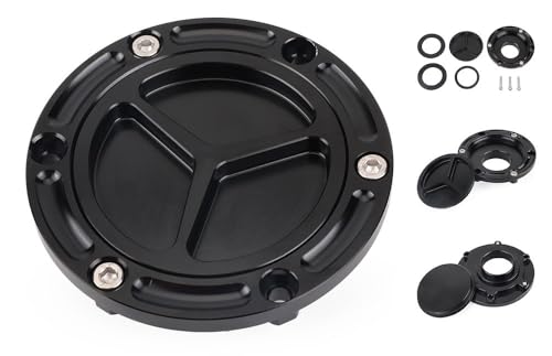 Bouchon réservoir carburant Aprilia RS 660 Tuono usiné CNC, finition haut de gamme