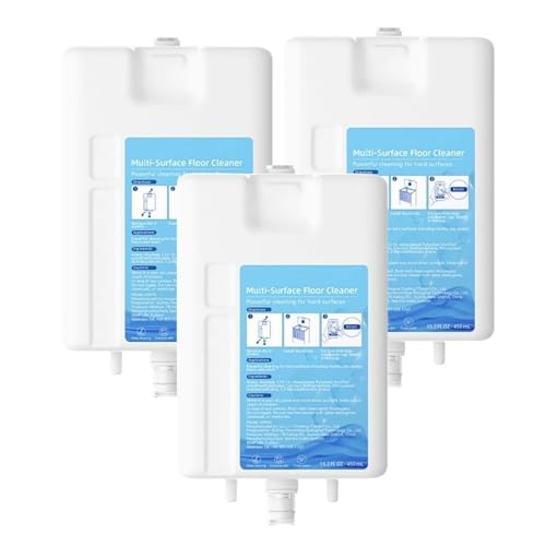 �t���A�N���[�i�[ 450ml (15.2�t�ʃI���X) ���ړI�N���[�i�[�ADreame L20 Ultra L30 Ultra L10 Prime X10 X10 Plus X20�ɑΉ�(3pcs)