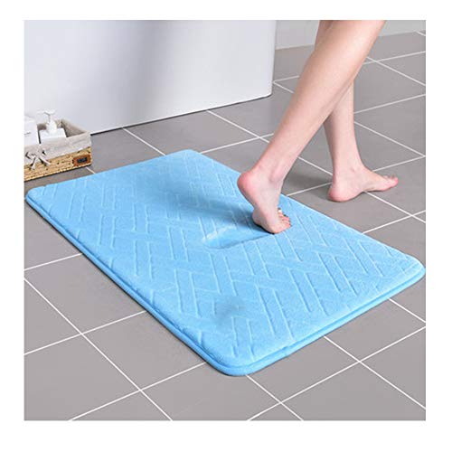 Tapis de bain absorbant lavable en machine pour un sol sec et propre