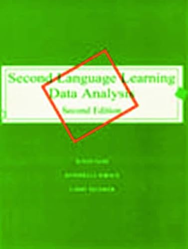 Second Language Learning Data Analysis: Second Edition