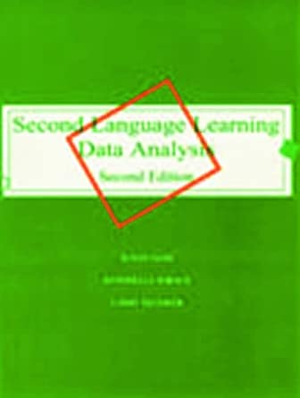 Second Language Learning Data Analysis: 2nd Edition book cover