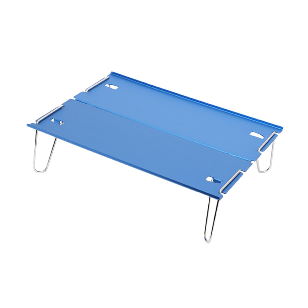 Table camping aluminium ultra stable et portable pour pique-nique