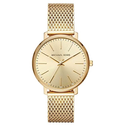 Michael Kors - Reloj analógico de Cuarzo para Mujer con Correa de Acero Inoxidable MK4339