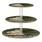 Conçu pour plus que des desserts : le présentoir à cupcakes à 3 étages fonctionne également comme un élément de rangement décoratif pour organiser des cosmétiques, des collations ou des accessoires sur n'importe quelle surface à la maison