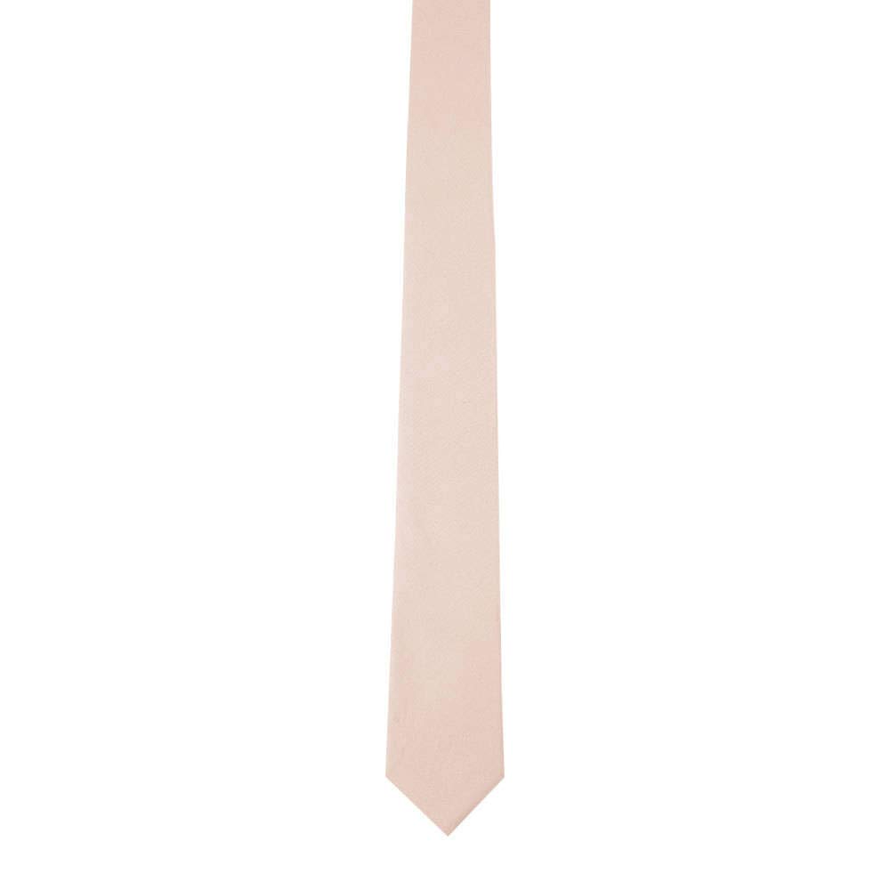 AUSCUFFLINKS Baumwolle Blush Skinny Krawatten Fliegen Pocket Quadrate Leinen Krawatten | Hochzeit Krawatten