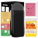 Roll on Wax Kit, Honey Waxs Roller Waxing Kit for Hair Removal, Soft Depilatory Waxs for Sensitive Skin, Roll Wax Warmer for Women & Men
