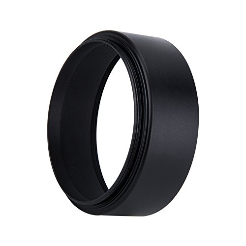 Jjc 58Mm Screw-In Mount Standard Aluminum Metal Lens Hood Shade For Lenses With 58Mm Front Filter Thread For Canon Ef 50Mm F/1.4 Usm,Canon Ef 85Mm F/1.8 Usm Lens,Nikon Af-S Nikkor 50Mm F/1.8G Lens #TOP3