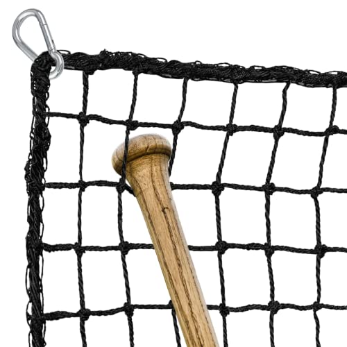Flyte Heavy Duty Baseball Net (10X20 Feet) With 4 Carabiners Sports Soccer Volleyball Outdoors #TOP5