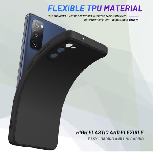 Image of for Samsung Galaxy S20 FE Case Black, Scratch Resistant with Soft Touch, Slim Thin Phone Cover for Samsung Galaxy S20 FE