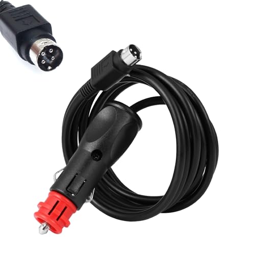 Chargeur Voiture Allume Cigare 12V 4 Broches pour CCTV, TV, LED, LCD, Décodeur TV, SFR, DVD et Plus