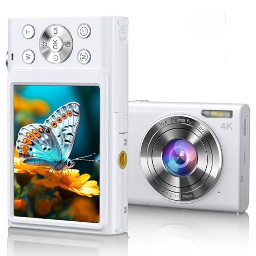 【人気商品】4K デジタルカメラ 4800万画素 デジカメ AF機能 3cmマク Amazon | 4K デジタルカメラ 4800万画素 デジカメ オート