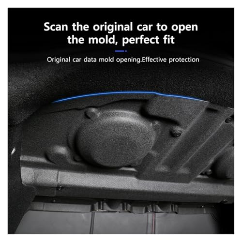 Mousse d'insonorisation de coffre premium pour isolation acoustique Tesla Model 3 Highland