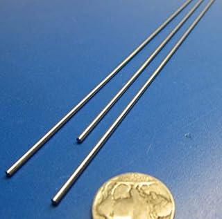 17-4 PH Stainless Steel Hardened Shaft 2mm Diameter x 900mm Long 1 pc