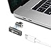 Magnetic USB Type C Adapter, USB C Connector Aluminum with LED Indicator for MacBook Pro/Air, 2019 iPad Pro, Pixelbook, Dell XPS and More Type C Device-Support 100W PD Charging, 10Gbp/s Data Transfer